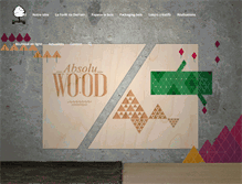 Tablet Screenshot of absolu-wood.com